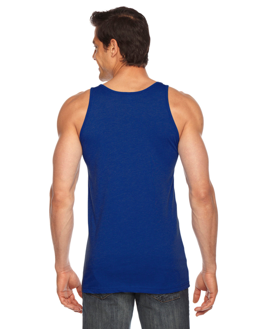 Unisex Poly-Cotton Tank - Lapis