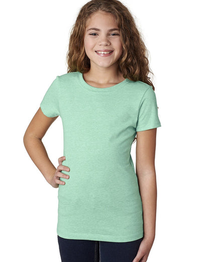 Girl's Youth Princess CVC T-Shirt - Mint