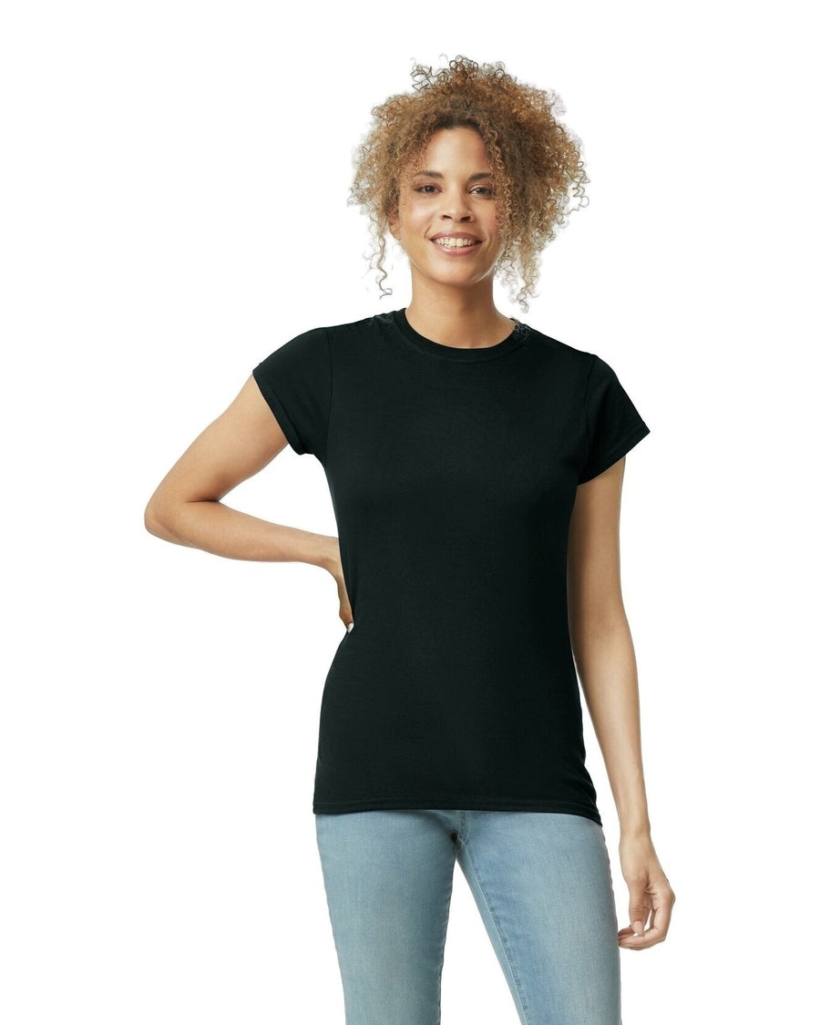 Women's Softstyle® Fitted T-Shirt - Black