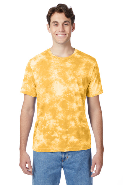 Unisex Go-To T-Shirt - Gold Tie Dye