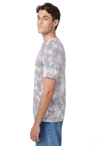 Unisex Go-To T-Shirt - Gray Tie Dye