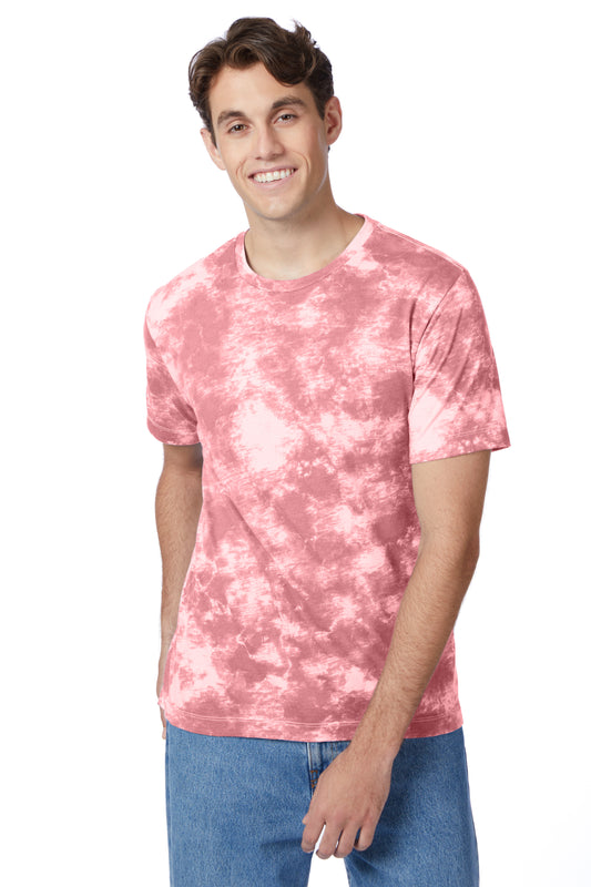 Unisex Go-To T-Shirt - Pink Tie Dye