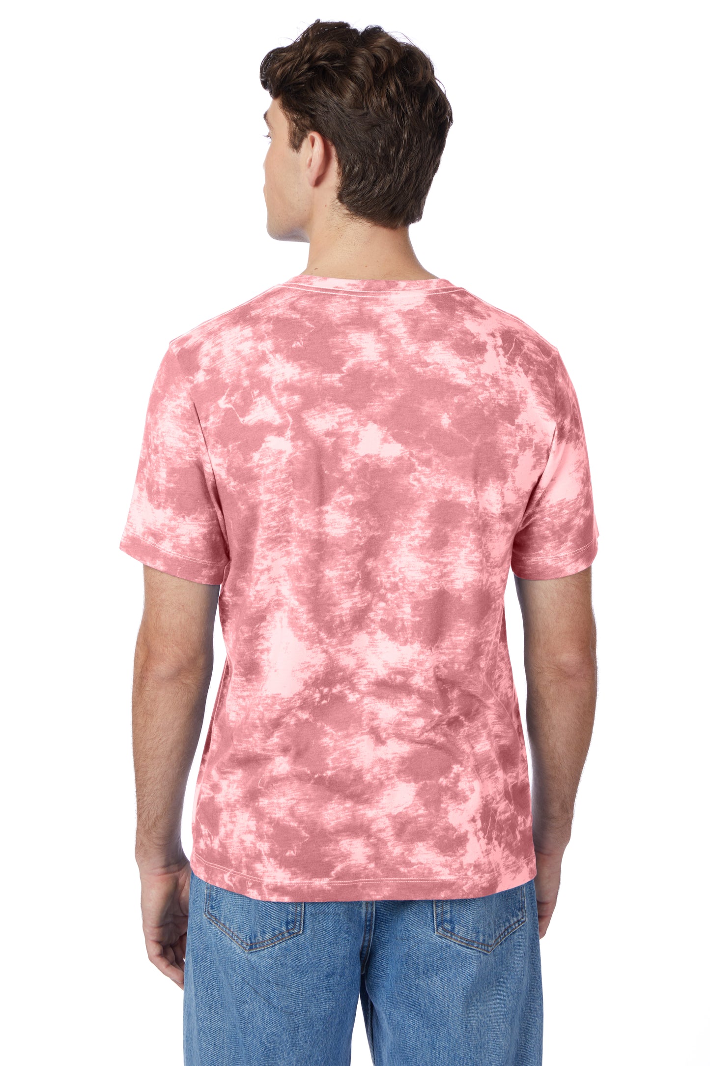 Unisex Go-To T-Shirt - Pink Tie Dye