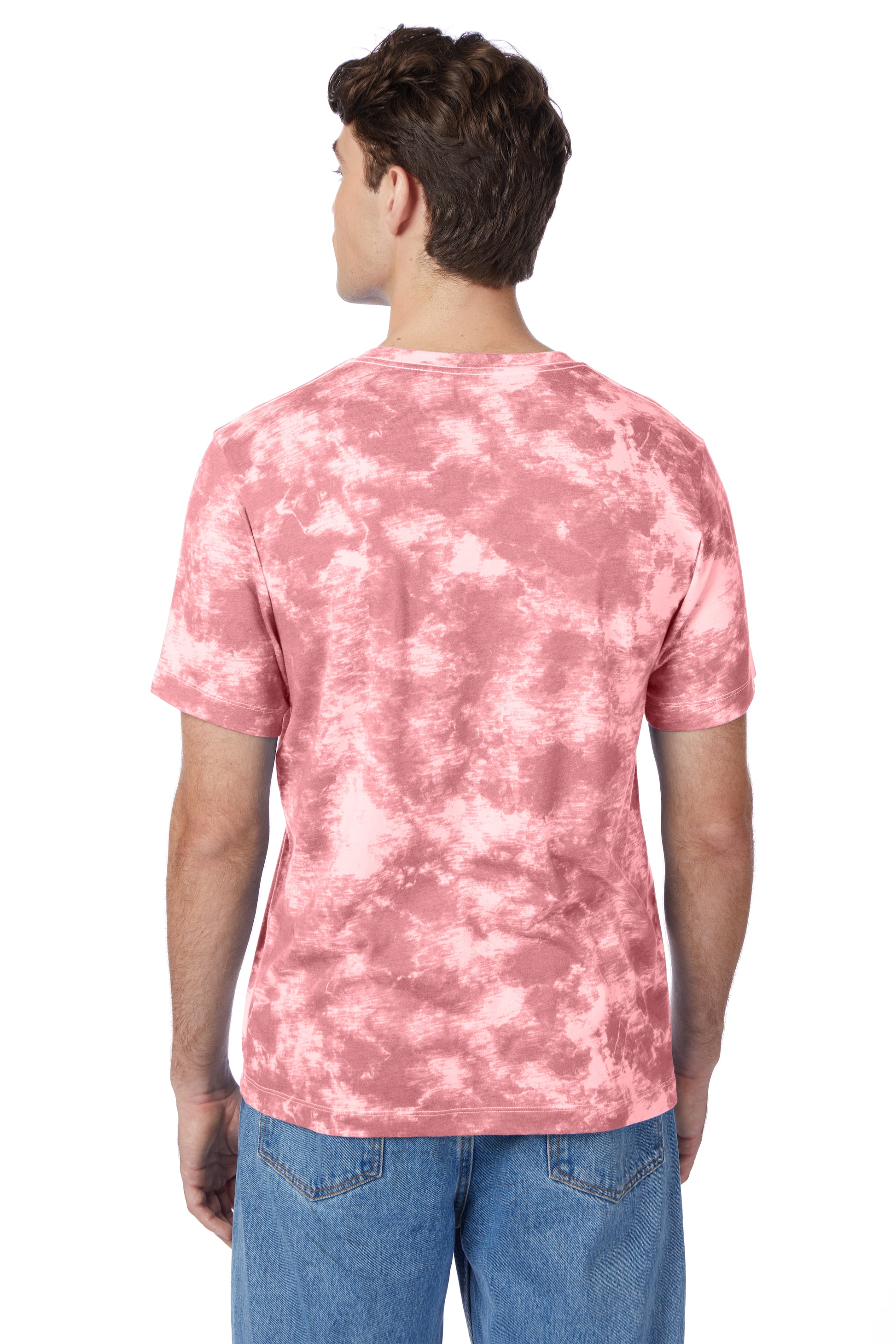 Unisex Go-To T-Shirt - Pink Tie Dye