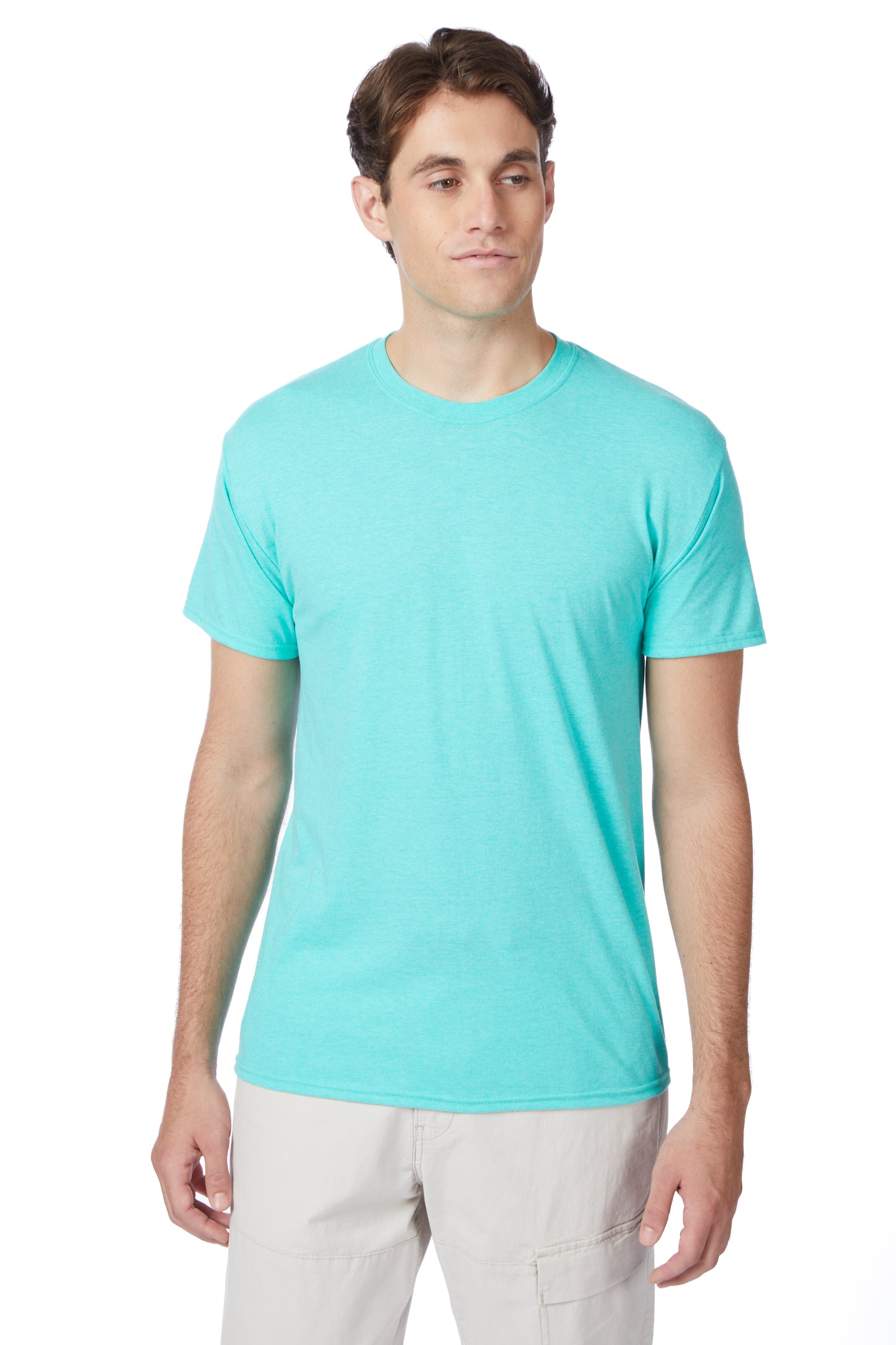 Perfect-T Triblend Short Sleeve Tee - Brzy Green Triblend