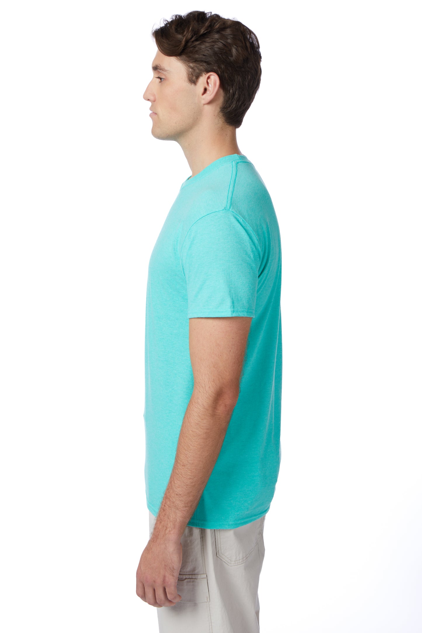Perfect-T Triblend Short Sleeve Tee - Brzy Green Triblend