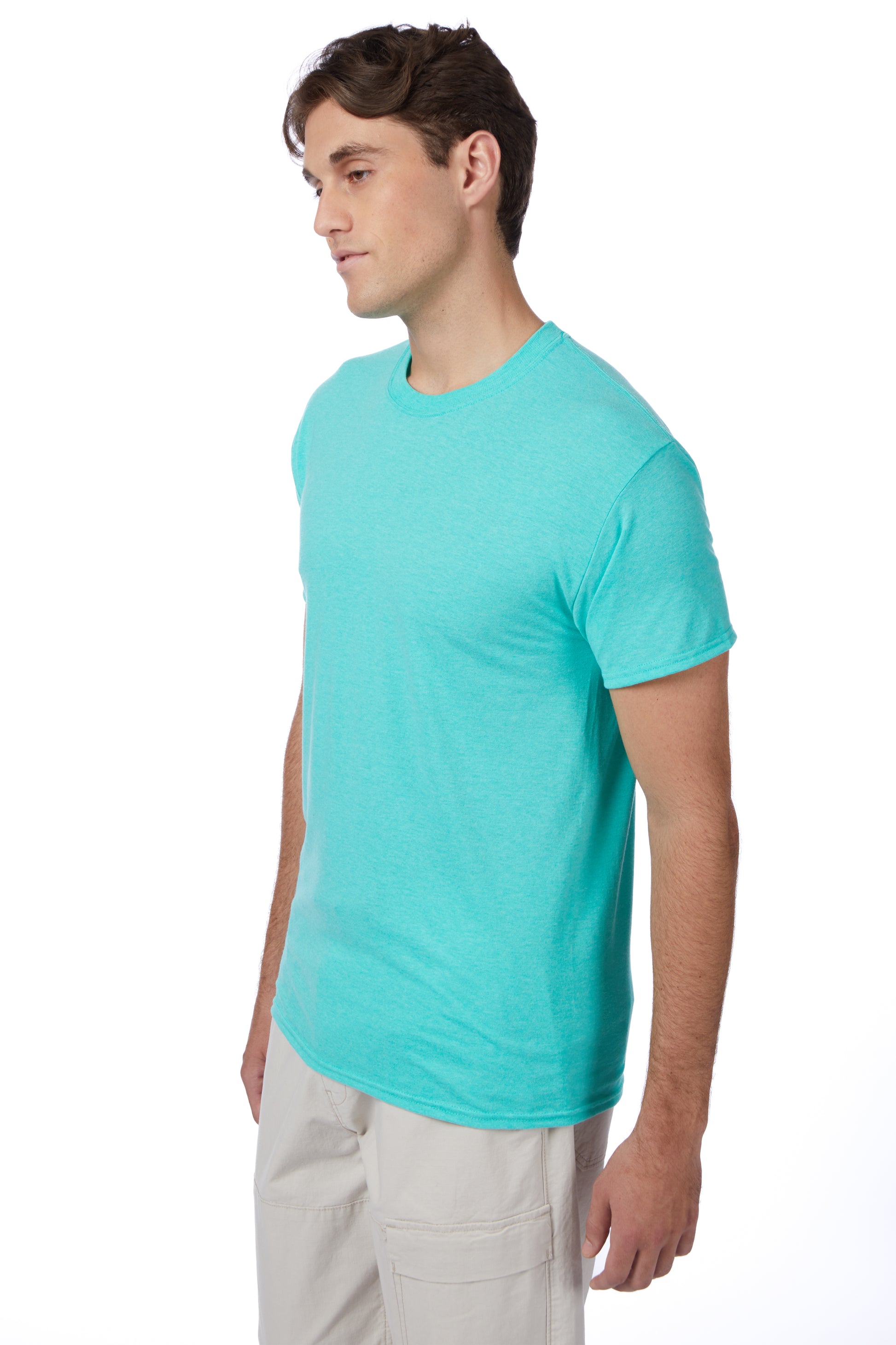 Perfect-T Triblend Short Sleeve Tee - Brzy Green Triblend