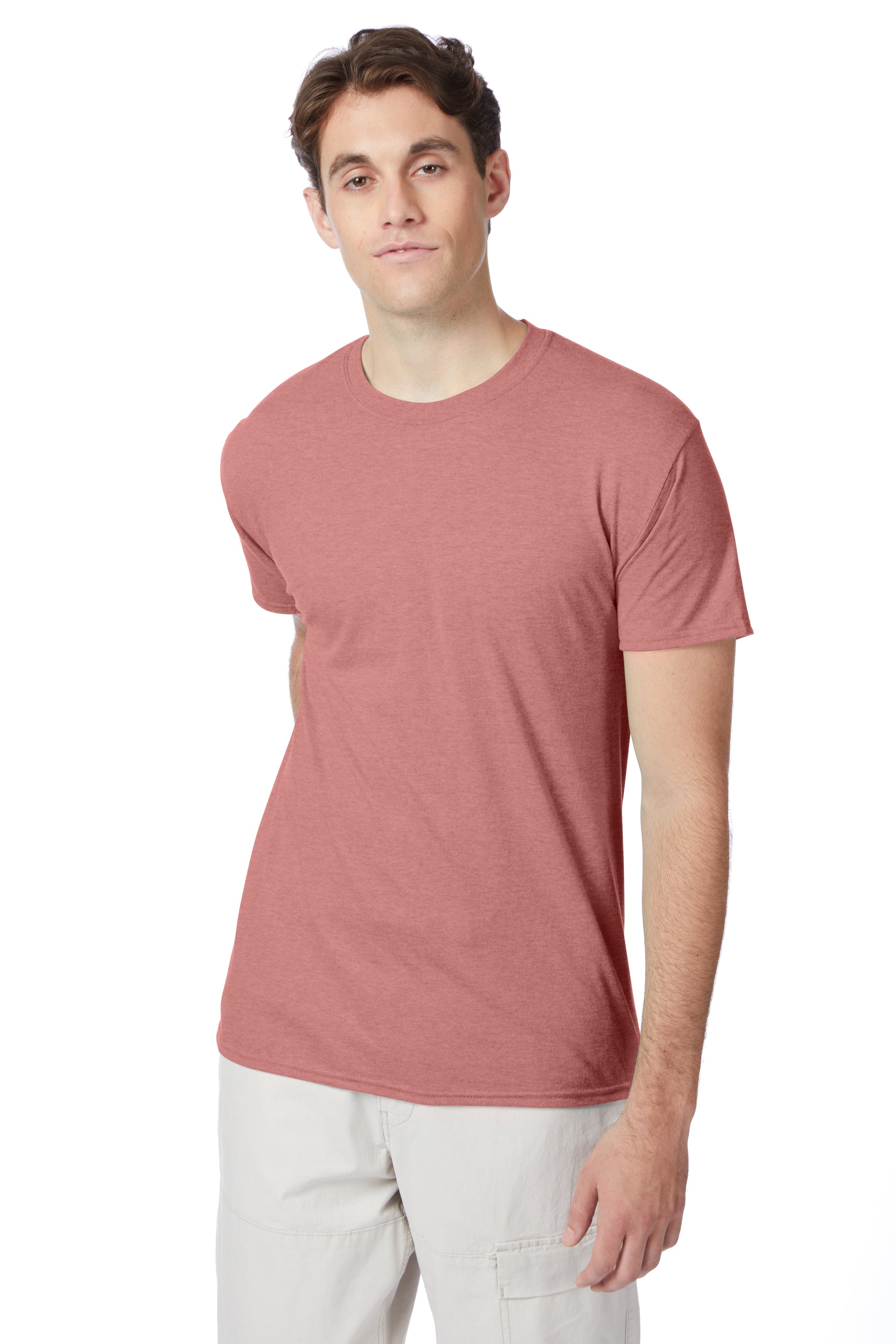 Perfect-T Triblend Short Sleeve Tee - Mauve Heather