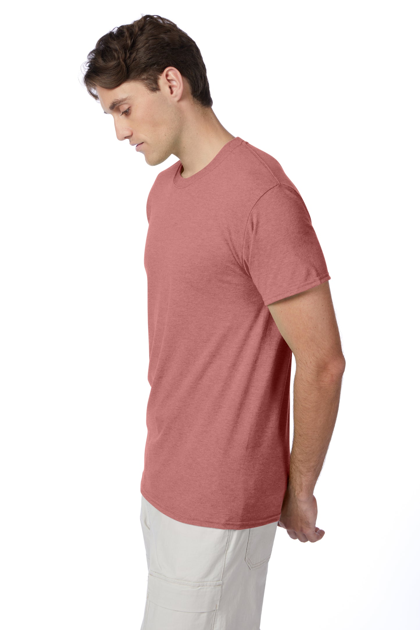 Perfect-T Triblend Short Sleeve Tee - Mauve Heather
