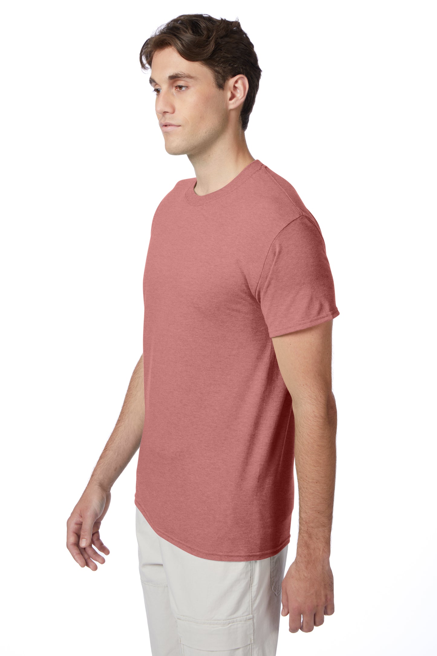 Perfect-T Triblend Short Sleeve Tee - Mauve Heather