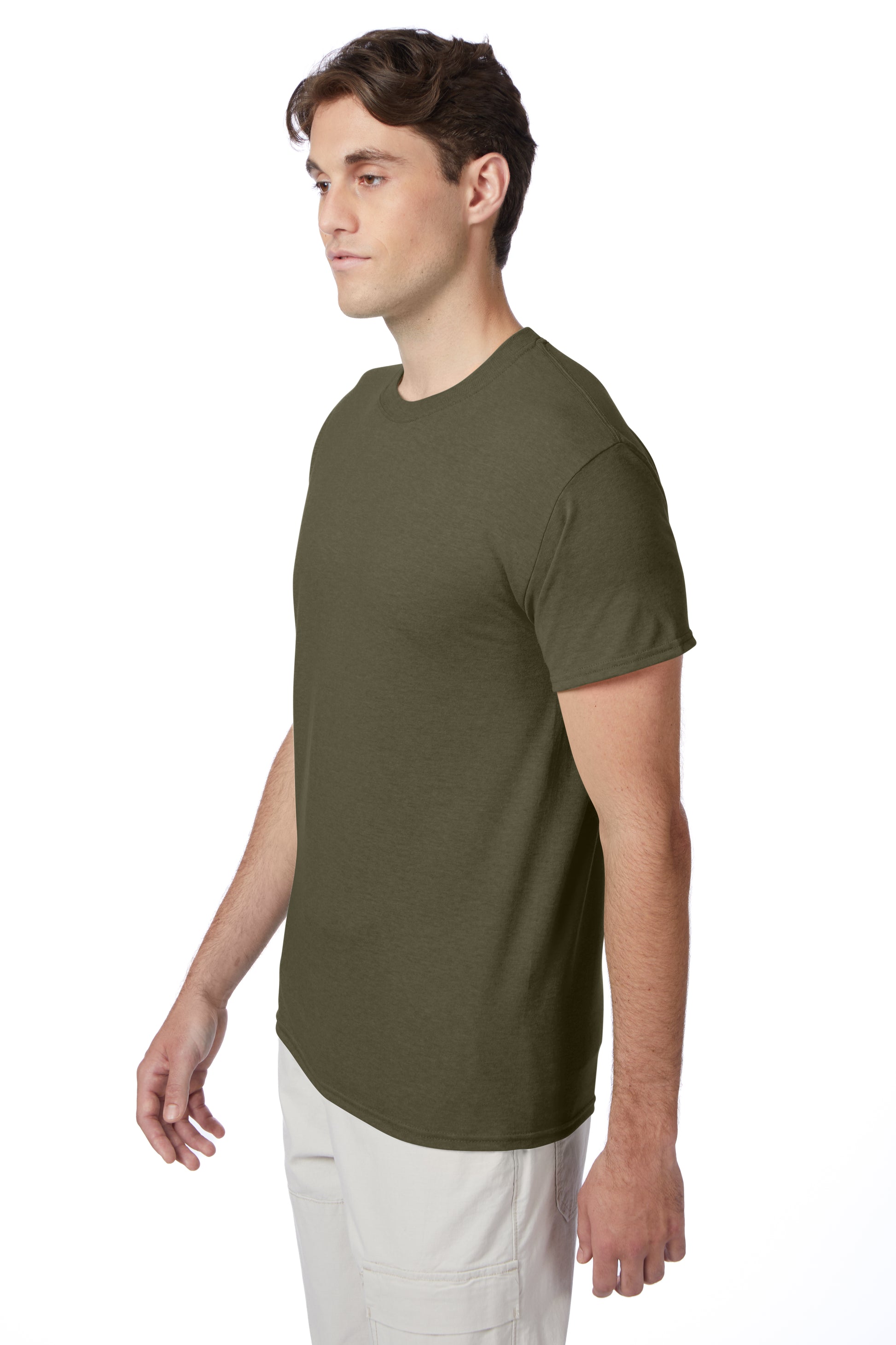 Perfect-T Triblend Short Sleeve Tee - Military Green Triblend