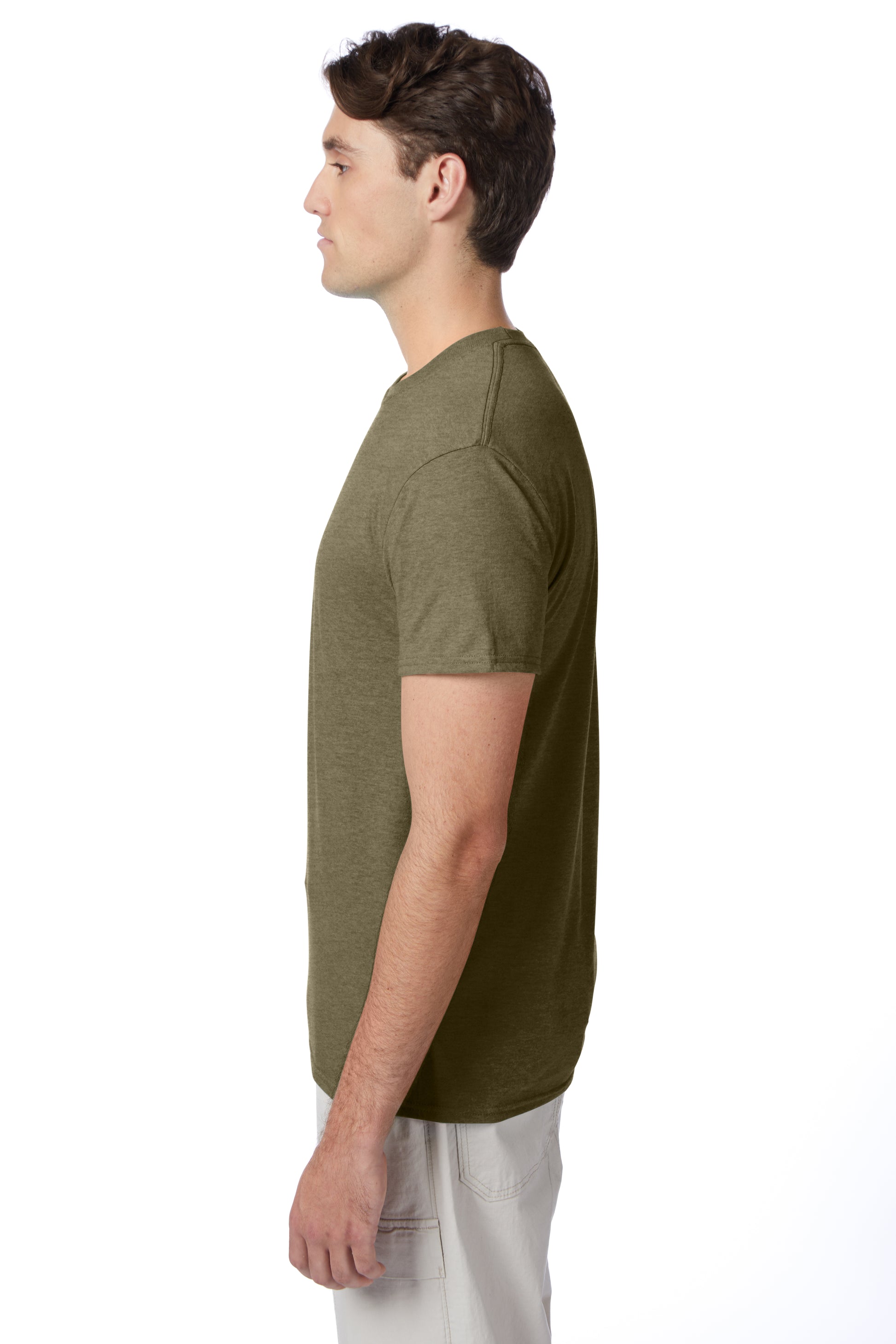 Perfect-T Triblend Short Sleeve Tee - Oregano Heather