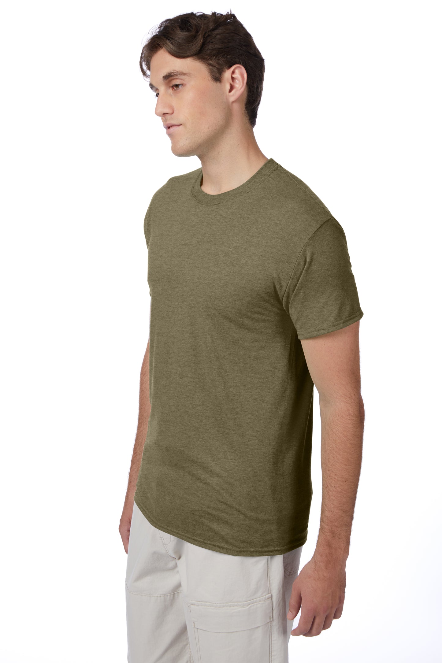 Perfect-T Triblend Short Sleeve Tee - Oregano Heather