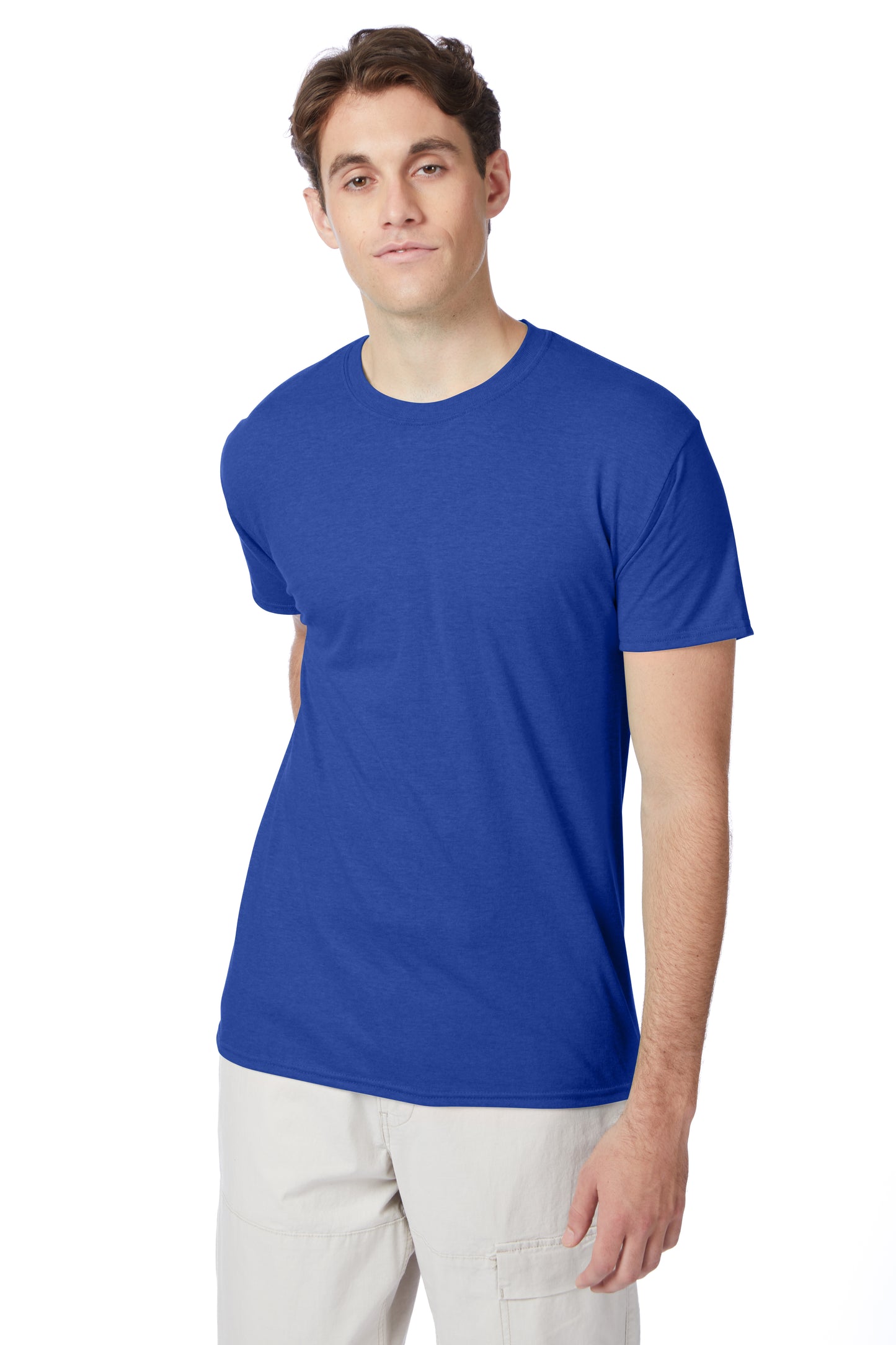 Perfect-T Triblend Short Sleeve Tee - Royal Triblend
