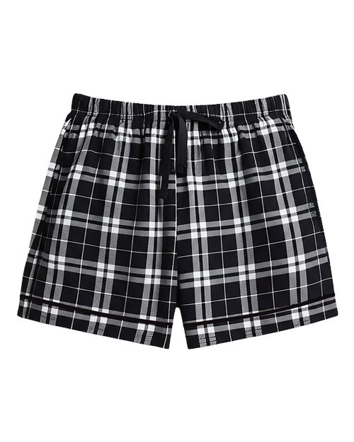 Boxercraft BW6501 Black/ White Plaid — front