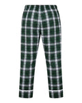 Boxercraft BW6603 Green/ White Plaid — back