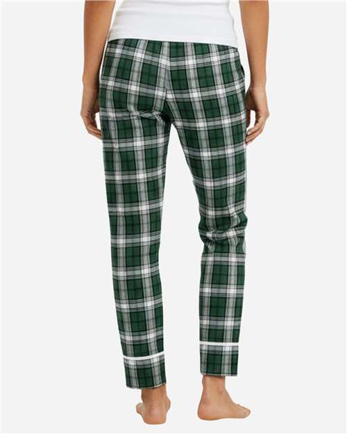 Boxercraft BW6603 Green/ White Plaid — on model back