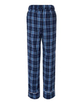 Boxercraft BW6603 Navy/ Columbia Plaid — back