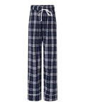Boxercraft BW6603 Navy/ Silver Plaid — front