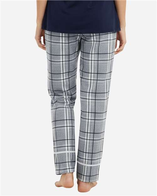 Boxercraft BW6603 Oxford Carnegie Plaid — on model back