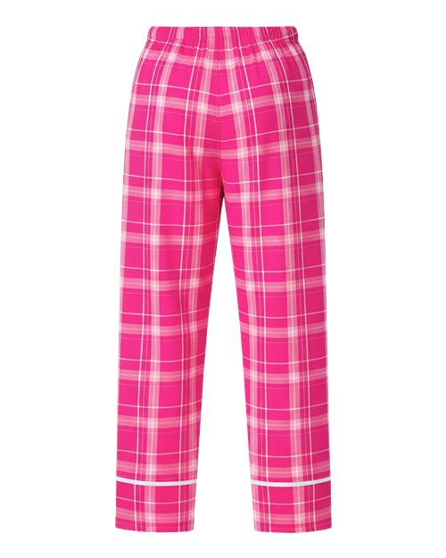 Boxercraft BW6603 Pink Carnegie Plaid — back