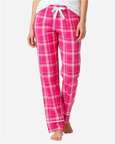 Boxercraft BW6603 Pink Carnegie Plaid — on model front