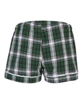 Boxercraft BY6501 Green/ White Plaid — back
