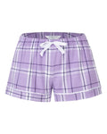 Boxercraft BY6501 Lavender Carnegie Plaid — front