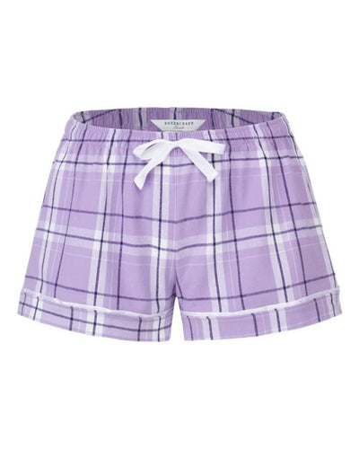 Boxercraft BY6501 Lavender Carnegie Plaid — front