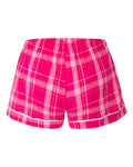 Boxercraft BY6501 Pink Carnegie Plaid — back