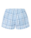 Boxercraft BY6501 Sky Blue Carnegie Plaid — back