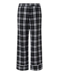 Boxercraft BY6603 Black/ White Plaid — back