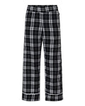 Boxercraft BY6603 Black/ White Plaid — front
