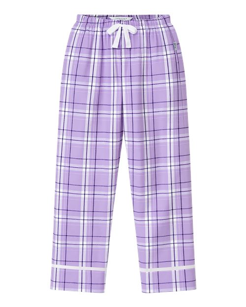 Boxercraft BY6603 Lavender Carnegie Plaid — front