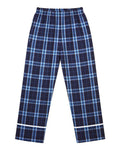 Boxercraft BY6603 Navy/ Columbia Plaid — back