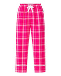 Boxercraft BY6603 Pink Carnegie Plaid — front