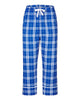 Royal/ Silver Plaid