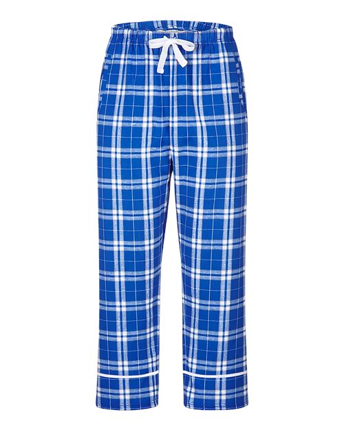 Boxercraft BY6603 Royal/ Silver Plaid — front