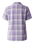 Boxercraft BW7101 Lavender Carnegie Plaid — back