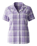 Boxercraft BW7101 Lavender Carnegie Plaid — front
