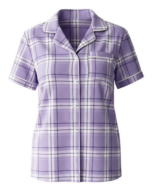Boxercraft BW7101 Lavender Carnegie Plaid — front