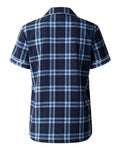 Boxercraft BW7101 Navy/ Columbia Plaid — back