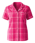 Boxercraft BW7101 Pink Carnegie Plaid — front