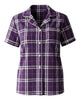Purple/ White Plaid