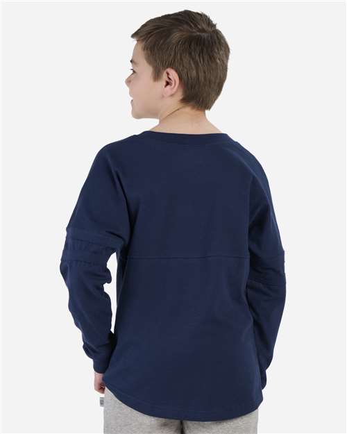 Boxercraft BY3514 Navy — on model back