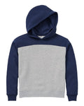 Boxercraft BY5404 Navy/ Oxford Heather — front