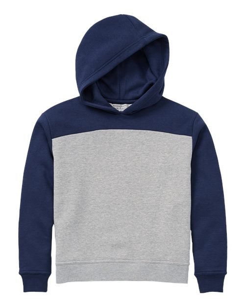 Boxercraft BY5404 Navy/ Oxford Heather — front