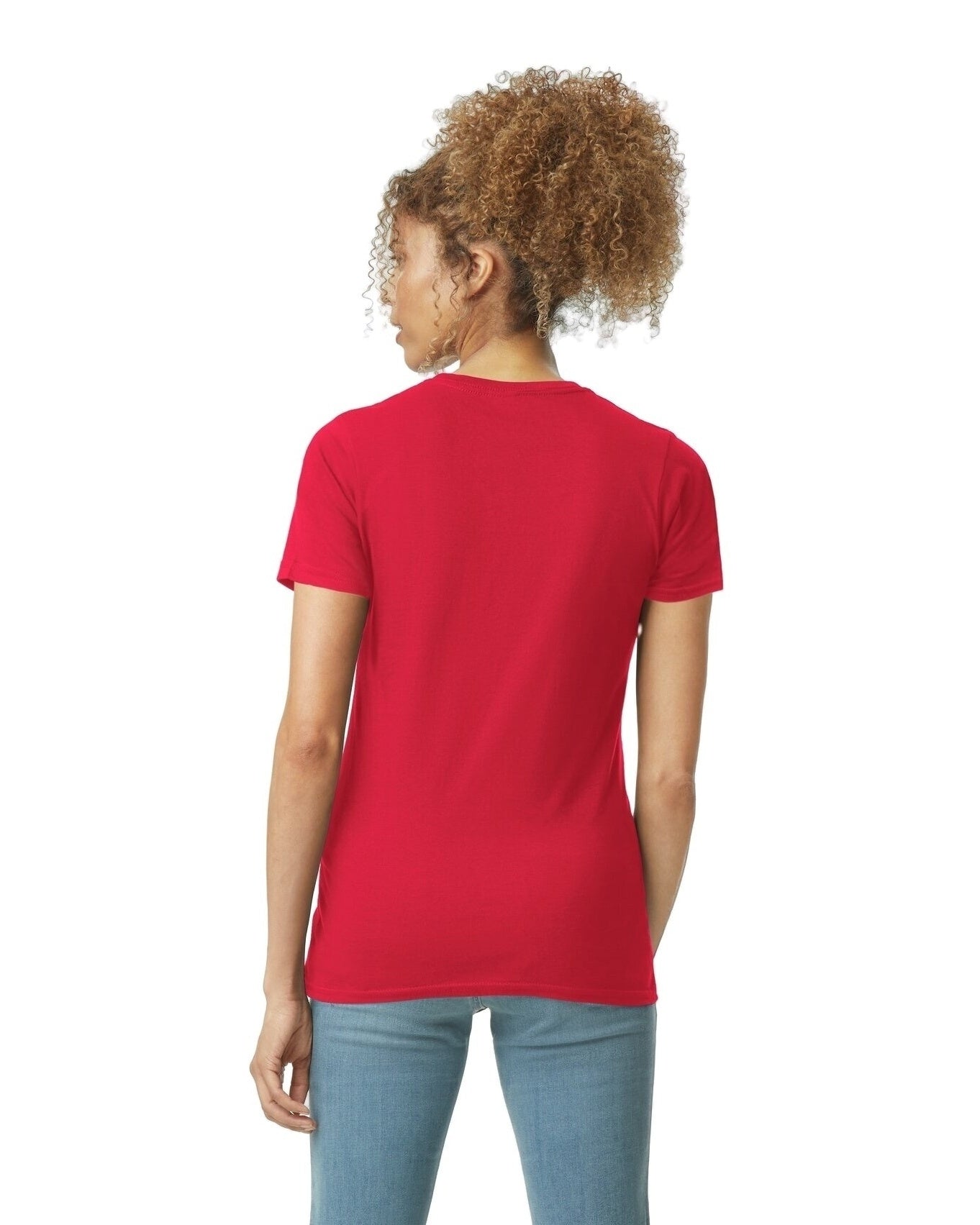 Women's Softstyle® Fitted T-Shirt - Red