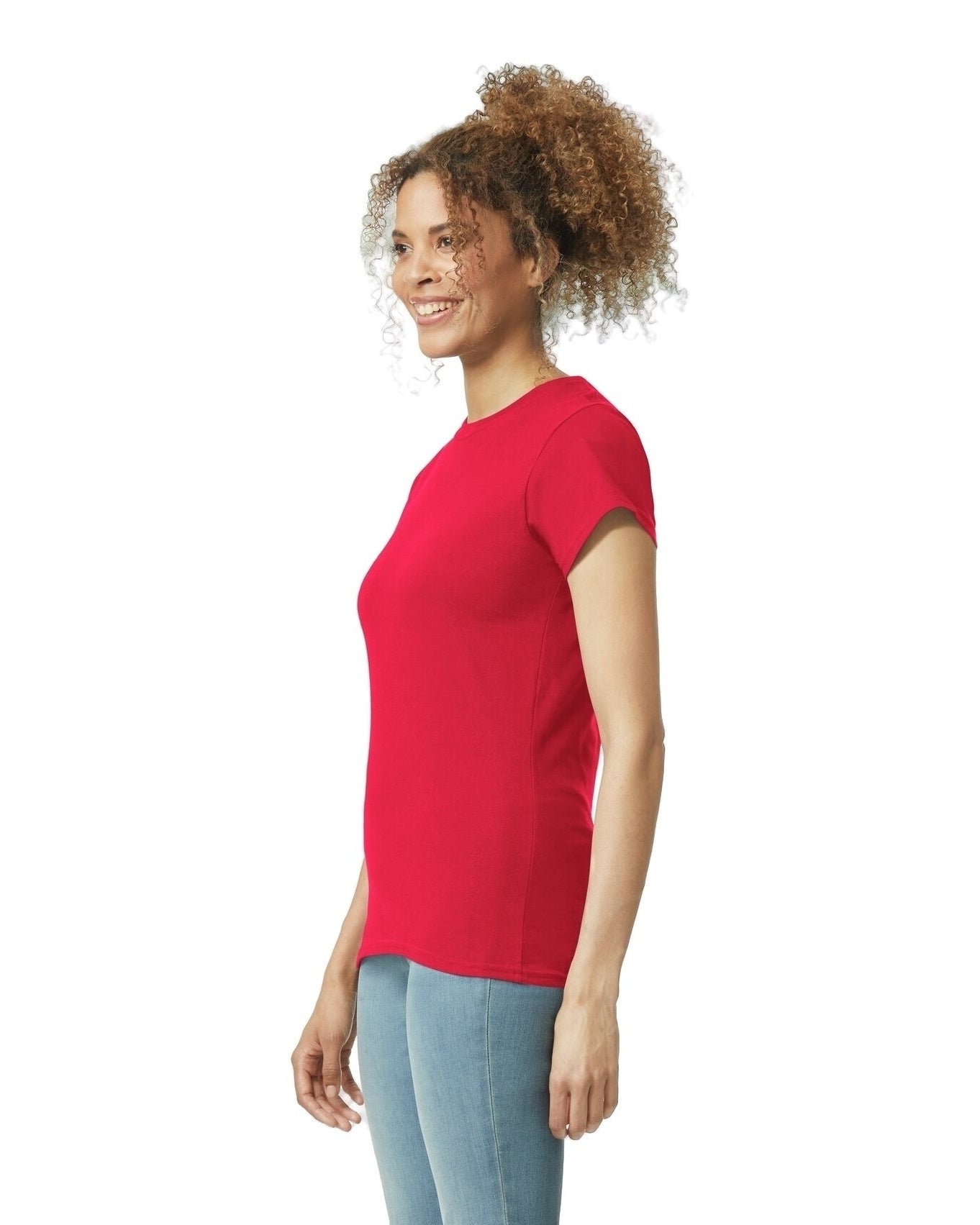 Women's Softstyle® Fitted T-Shirt - Red