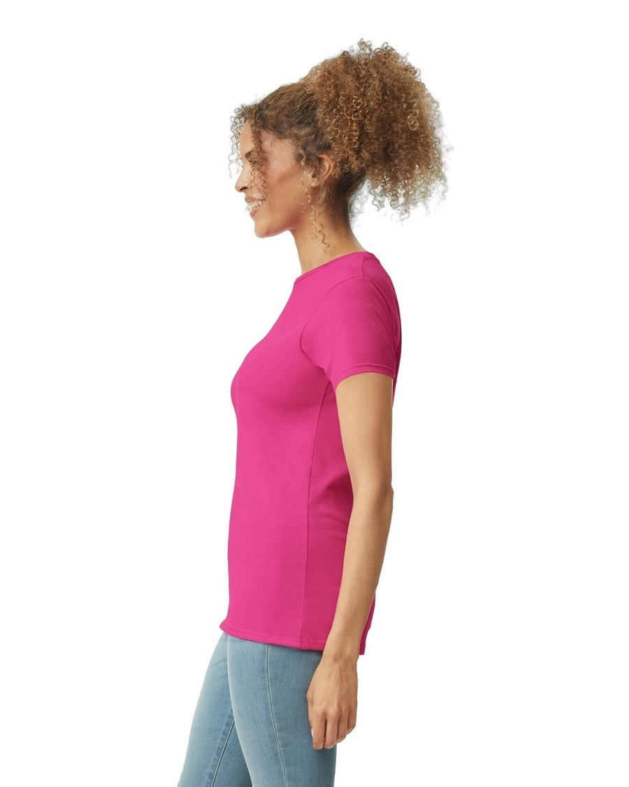 Women's Softstyle® Fitted T-Shirt - Heliconia